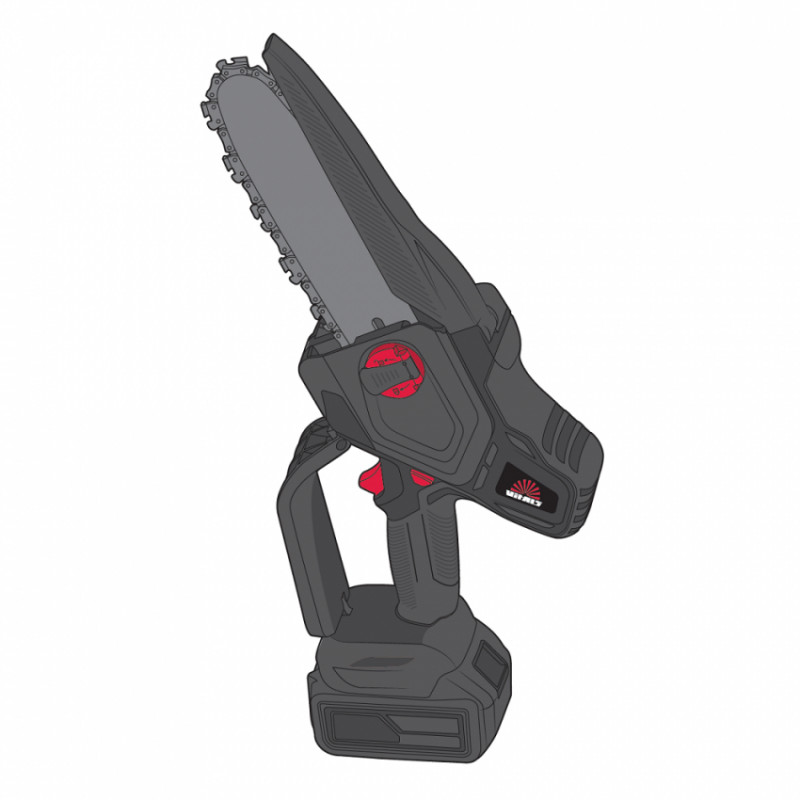 Пила ланцюгова акумуляторна Vitals Professional AKZ 1820ak BL-237653