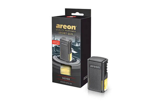 Ароматизатор Areon Car Silver блістер (на дефлектор)-080797