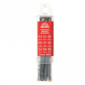 Свердло по металу HSS 4341 3,3 (10 шт.) Vitals Master