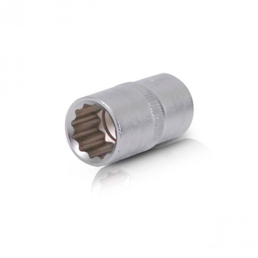 Головка дванадцятигранна 1/2", 15×38 мм, Cr-V STORM INTERTOOL ET-0215-ET-0215