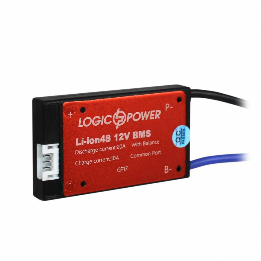 BMS плата LP Li-ion 12V 4S Dis 20A Ch 10A-