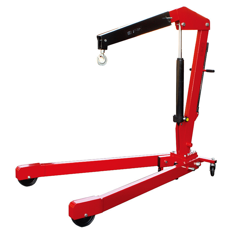 Кран гідравлічний підкатний складний 2т для зняття двигуна-Т32002X-GS