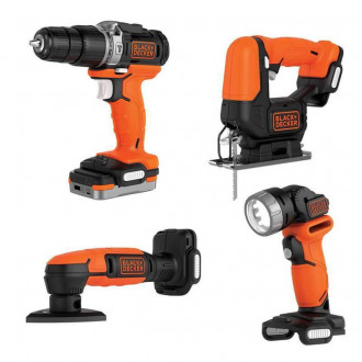 Набір із двох інструментів BLACK DECKER BDCK123S2S