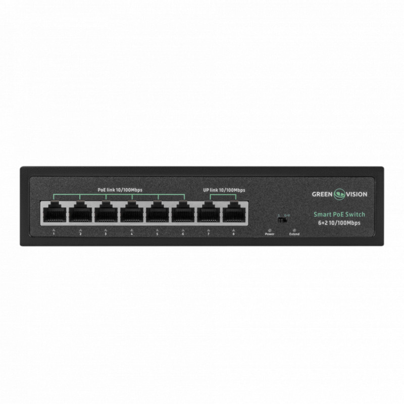 Комплект відеоспостереження з функцією розпізнавання автомобільних номерів на 1 IP камеру GV-802-