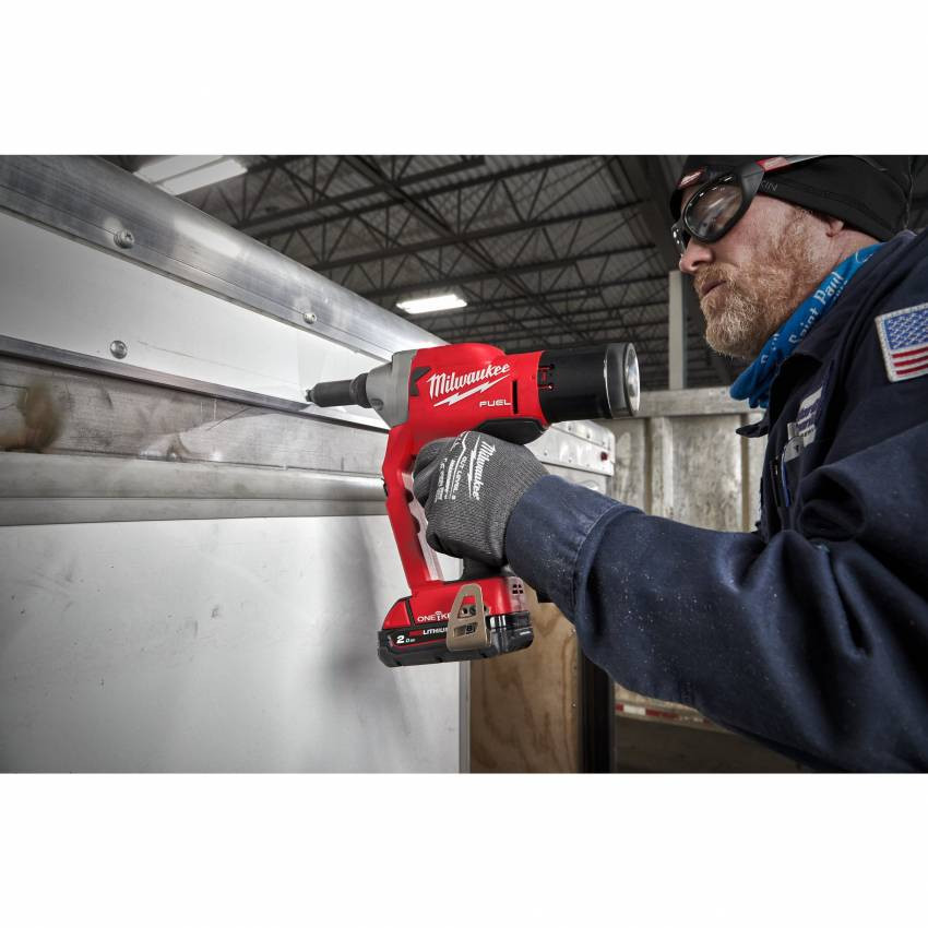 Заклепочник акумуляторний MILWAUKEE M18 ONEFPRT-0X, Ø закл. 4,8-7,0 мм (HD кейс)-4933478601