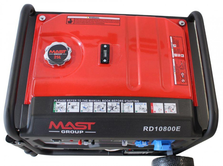 Бензиновий генератор MAST GROUP RD10800E + газова плитка Orcamp CK-505 + електричний обігрівач Gardyer HE2000-KRD10800E