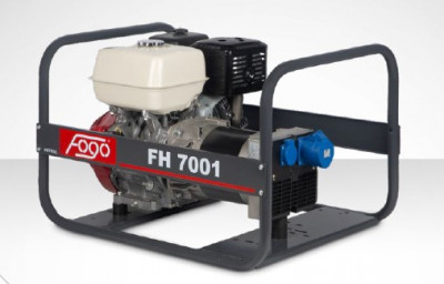 Генераторна установка FH7001 1ф-6,4кВт, двиг.Honda, бак-6,2л, руч.старт-[articul]
