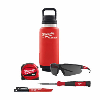 Набір з ручного інструмента та термопляшки PACKOUT MILWAUKEE (5шт)-[articul]