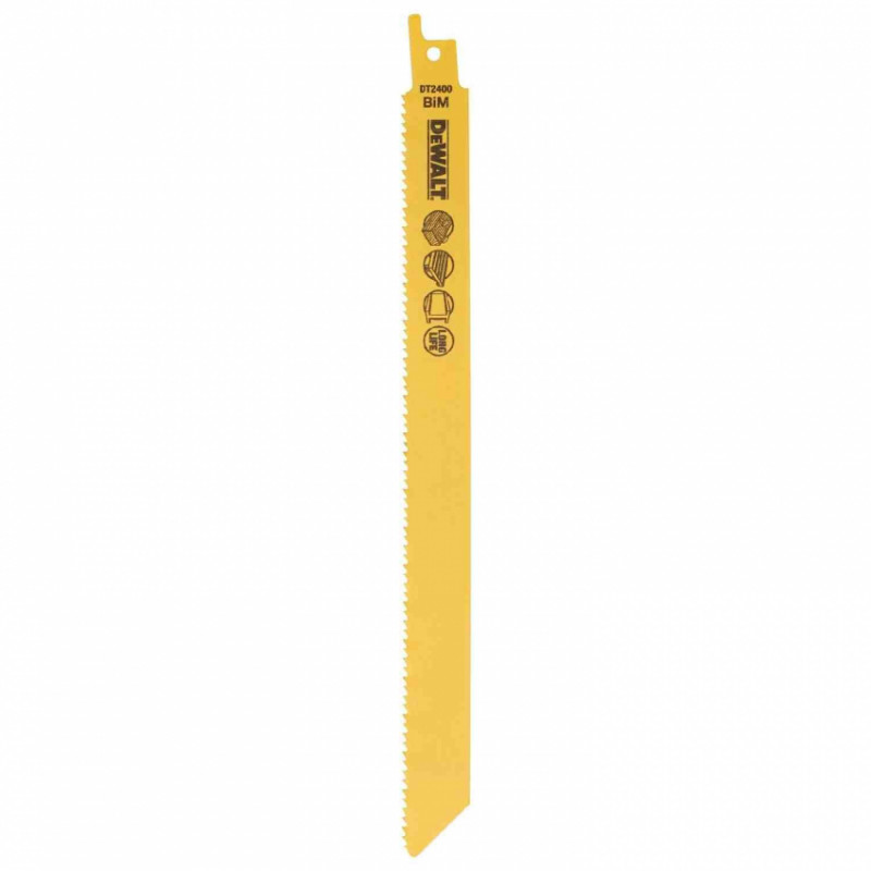 Полотно пиляльне DeWALT, BiM, для шабельних пил DeWALT DT2400-DT2400