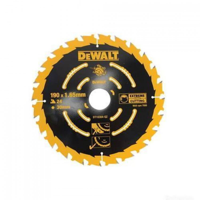 Диск пильний 190 мм 30 мм EXTREME DeWALT DT10304-DT10304