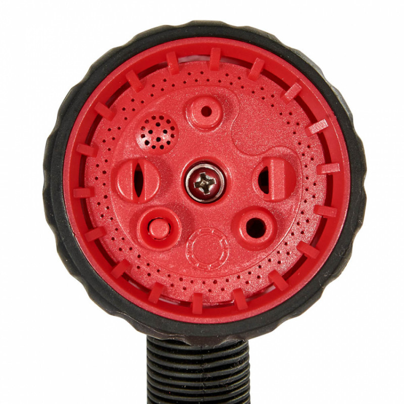 Пістолет-розпилювач 8-позиційний металевий хромований Vitals Master-191511