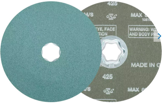 Фібровий круг 125мм CC-FS 125 Z120 для нерж. COMBICLICK-4007220722695