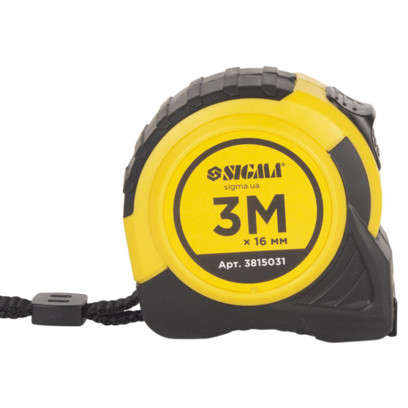 Рулетка shiftlock 3м * 16мм Sigma (3815031)-3815031