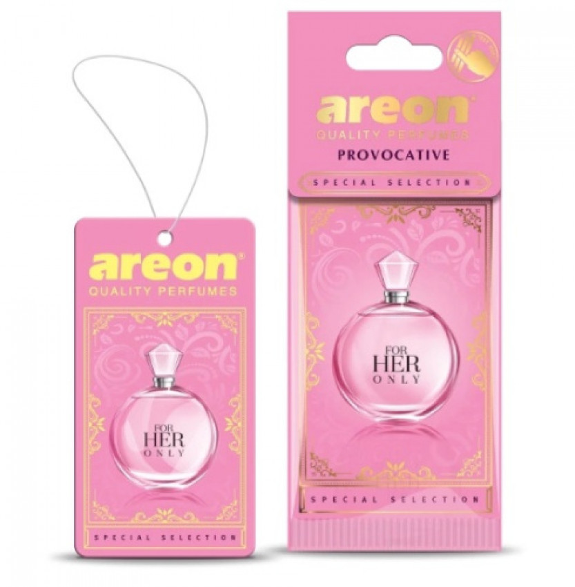 Ароматизатор Special Selection картонна підвіска Провокаційний (Provocative) Areon-085044