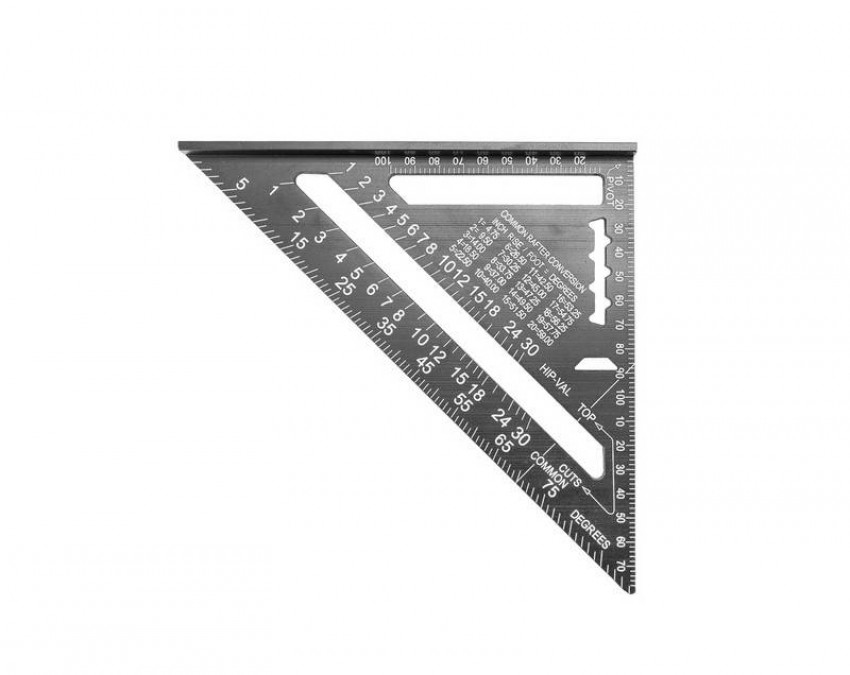 Кутник тесляра MASTERTOOL SWANSON 180 мм алюмінієвий 30-3518-30-3518