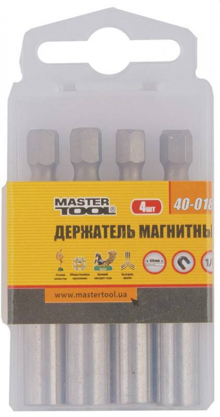 Тримач магнітний MASTERTOOL 75 мм 40-0181-40-0181
