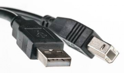 Кабель PowerPlant USB 2.0 AM – BM, 3м, One ferrite-[articul]