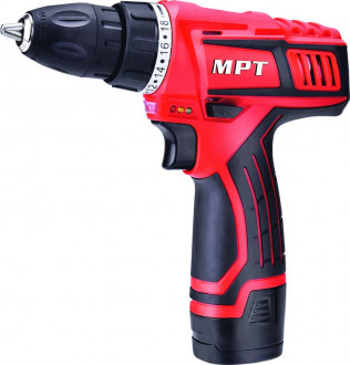 Дриль-шуруповерт акумуляторна MPT 12 В Li-ion 1.5 Аг 0-600 об/хв 0-10 мм 1 АКБ MCDT1216.B1-[articul]