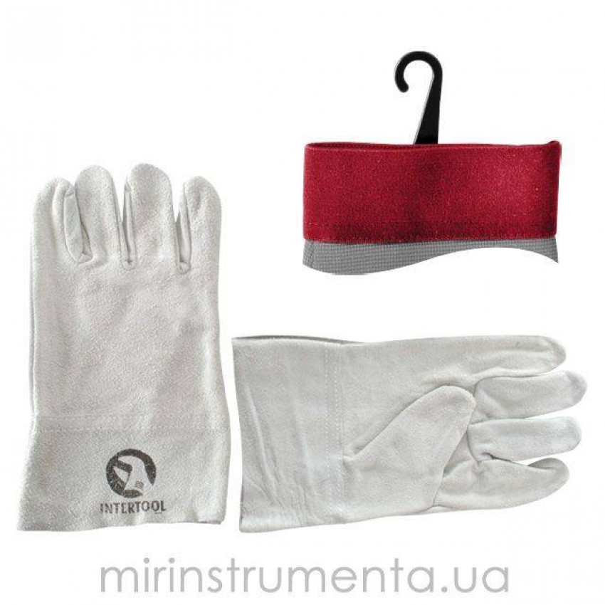 Рукавичка замшева (краги) INTERTOOL SP-0015-SP-0015