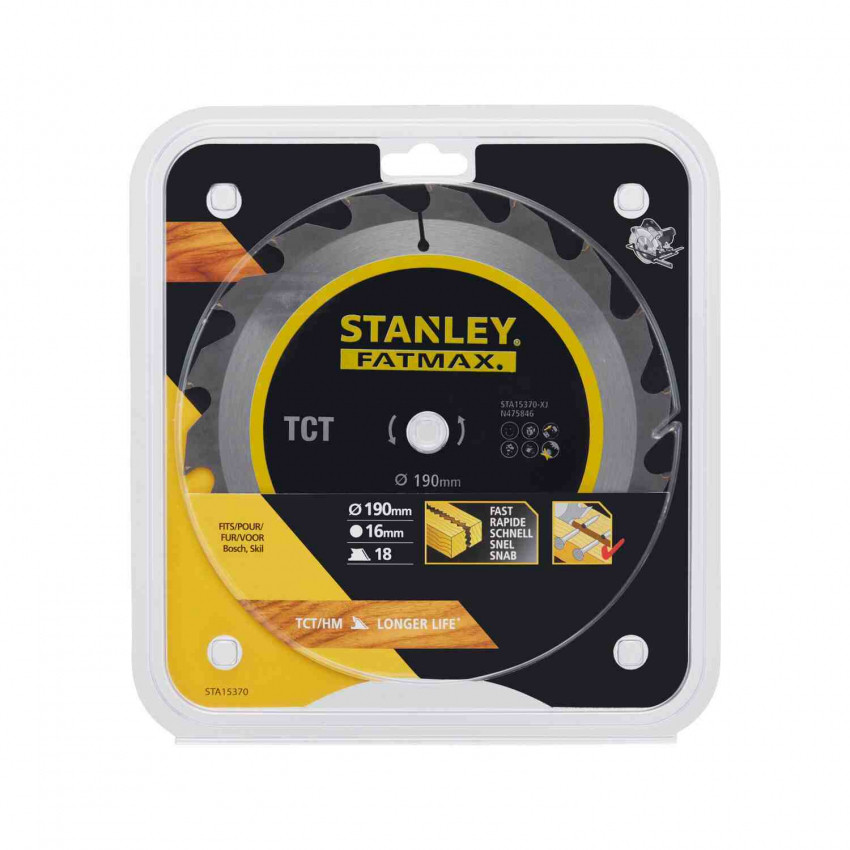 Диск пилковий TCT STANLEY STA15370-STA15370