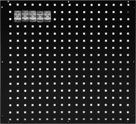 Панель перфорована для інструментів YATO: 5 гачків, розмір перфорації – 10х10 мм, 660 x 700 x 20 мм.-YT-08936