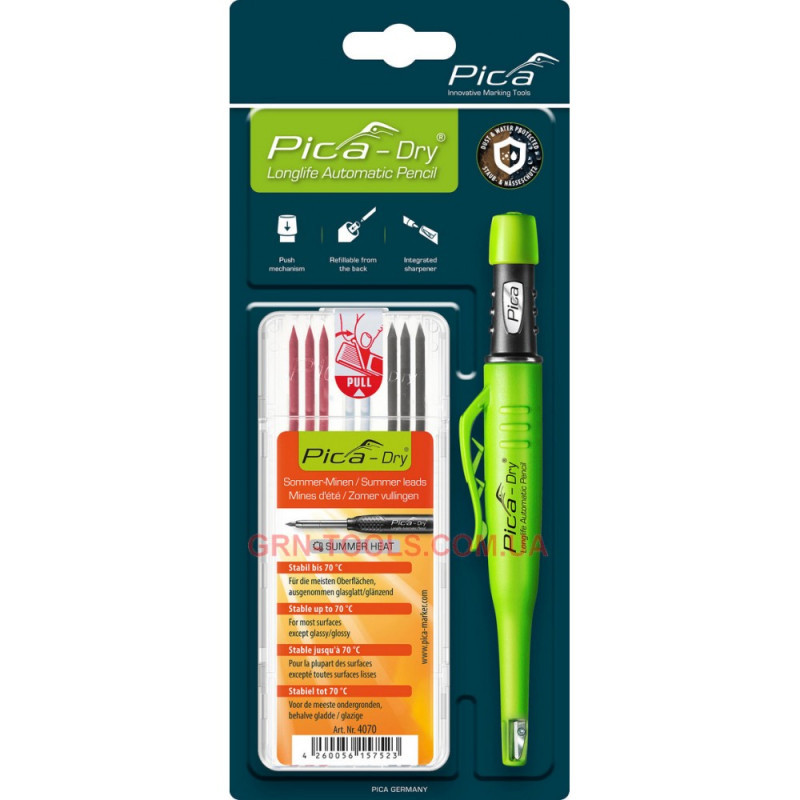 Набір маркувальний PICA Dry 3030+ Стрижні запасні 4070, Bundle Summer-Heat, 30407-30407