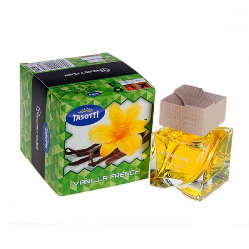 Осв. повітря Tasotti аерозоль "Secret Cube" Vanilla French 50ml-(16/48)