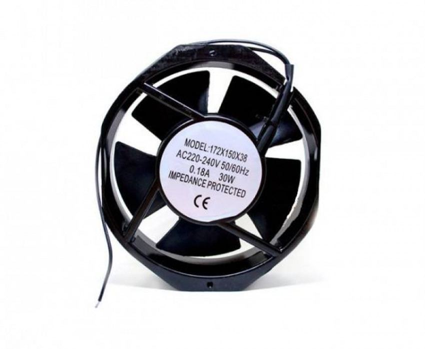 Вентилятор осьовий 172х150х38 АС220/240V 0,18 А-400.9827