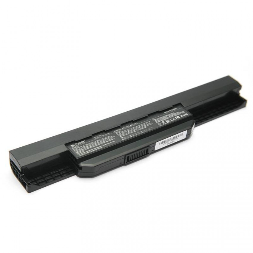 Акумулятор PowerPlant для ноутбуків ASUS A43, A53 (A32-K53) 10.8V 4400mAh-NB00000282