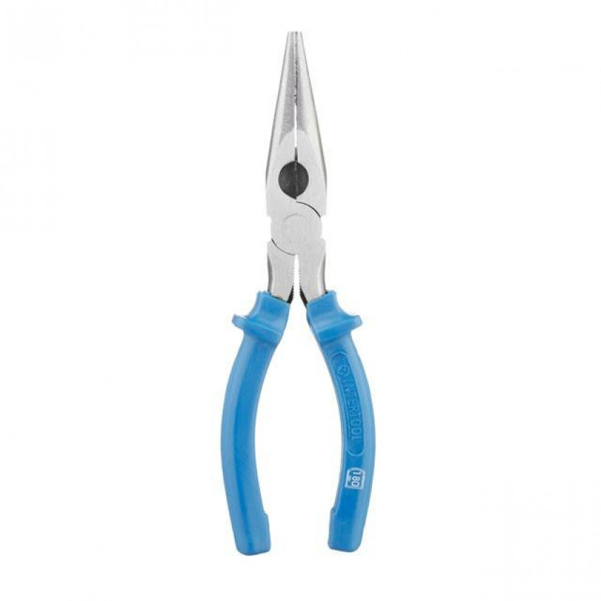 Довгогубці прямі 180 мм INTERTOOL HT-0122-HT-0122