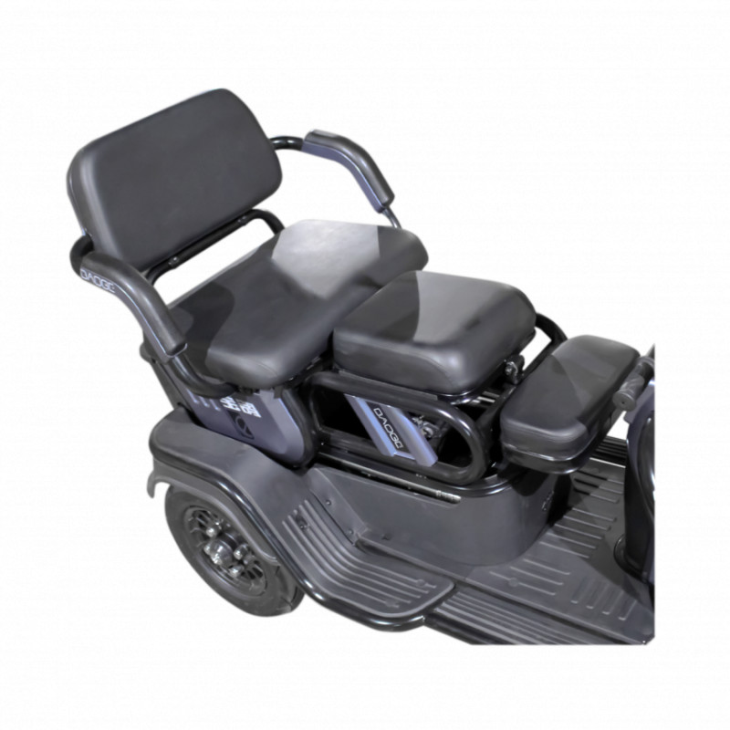 Електричний мопед AGAMI xk 650W/60V/20AH (DZM) (чорний)-