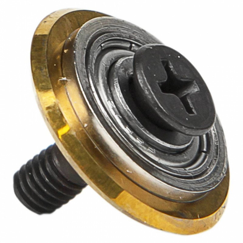 Колесо ріжуче для плиткоріза 22×5×2мм з підшипником титанове покриття SIGMA (8225401)-8225401