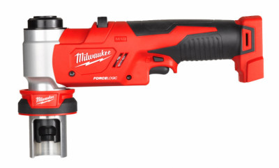Пробійник гідравлічний для отворів акумуляторний FORCE LOGIC MILWAUKEE M18 HKP-0C (аксесуари, пластиковий кейс)-[articul]