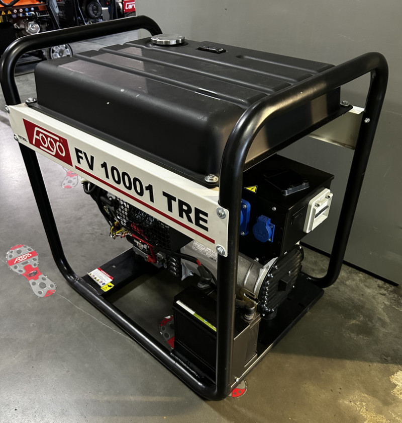 Генераторна установка FV10001TRE ВЖИВАНИЙ 1ф-8,6кВт, двиг.B&S, бак-45л, ел.старт-