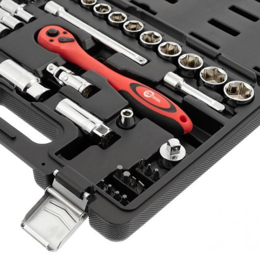 Професійний набір інструментів 3/8", 39 од., Cr-V INTERTOOL ET-6039-ET-6039
