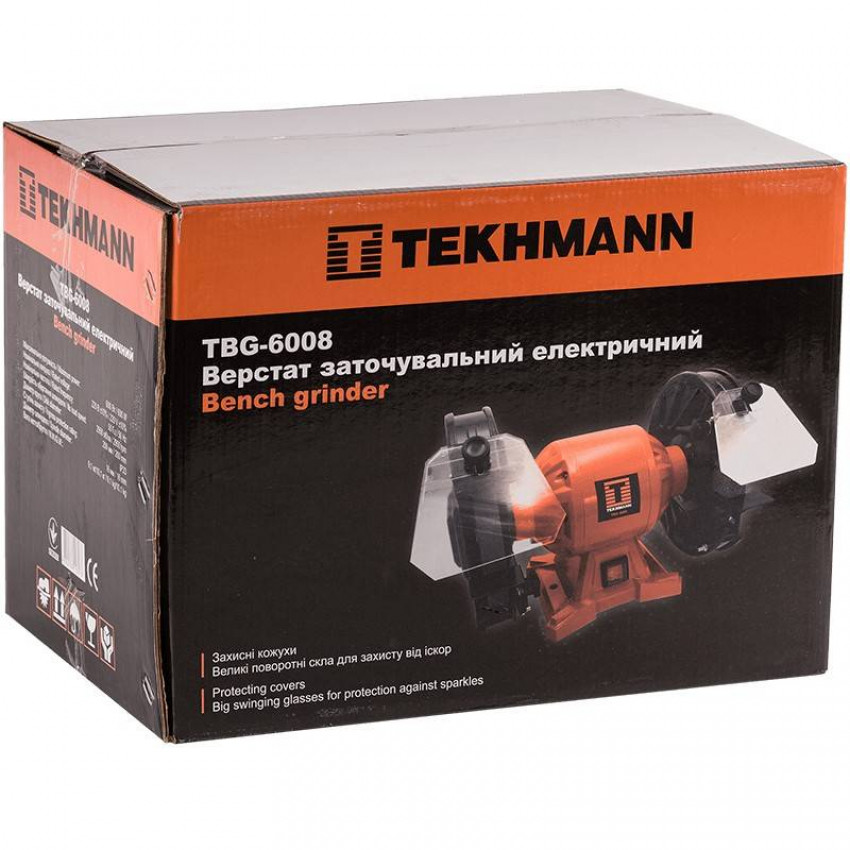 Верстат заточувальний Tekhmann TBG-6008-846848