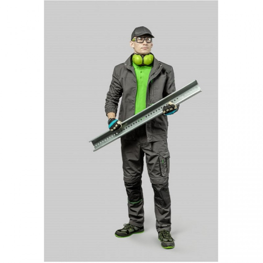 Комплект  робочого захисного одягу LEMBERG темно-сірий HOEGERT 2XL N1_HT5K800-2XL-N1_HT5K800-2XL
