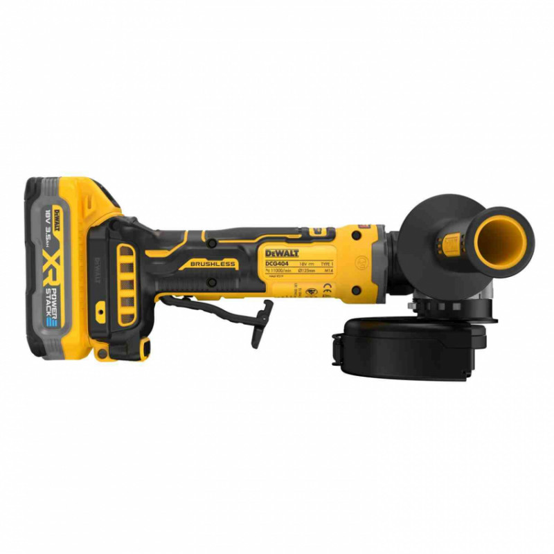 Шліфмашина кутова - болгарка акумуляторна безщіткова DeWALT DCG404S2T-DCG404S2T