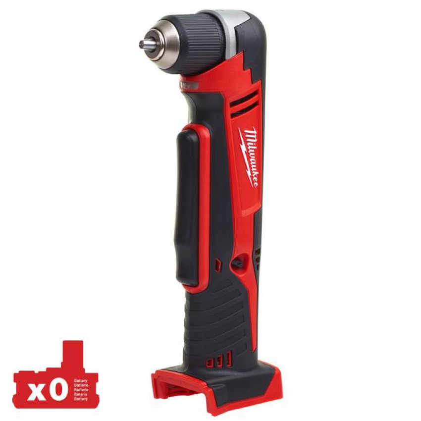 Кутовий дриль, крутий. мом. 20 Нм, MILWAUKEE M18 C18 RAD-0 4933427189-4933427189