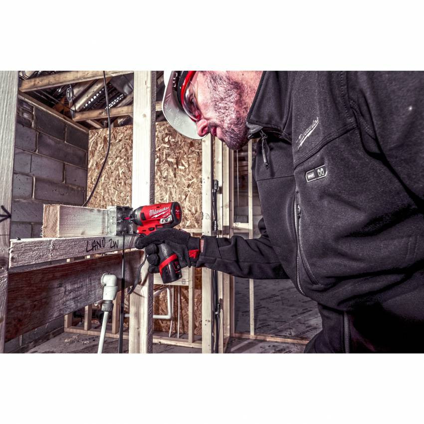 Гвинтоверт акумуляторний 1/4" HEX MILWAUKEE, M12 FID-202X, 147Нм (зарядний пристрій, 2 акум.Х 2Ач, HDкейс)-4933459823