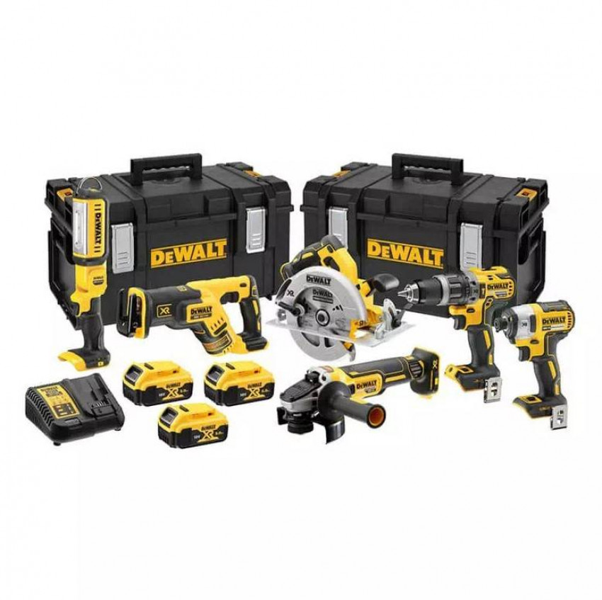 Набір із шести інструментів безщіткових DeWALT DCK623P3-DCK623P3