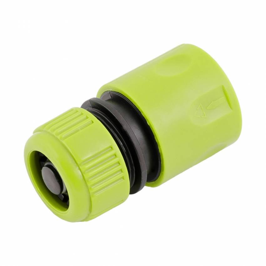 Конектор MASTERTOOL для шланга 1/2" з клапаном STOP 92-9314-92-9314