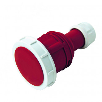 Силова розетка Electraline IEC 16A 3P+T 380В (80852) трифазна промислова-[articul]