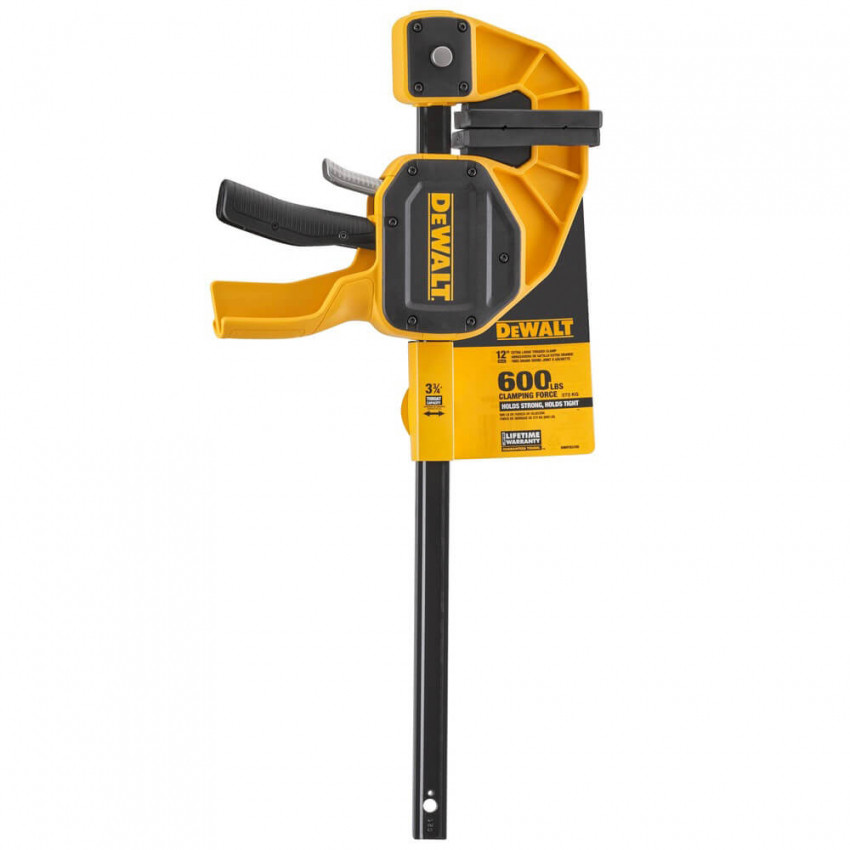 Струбцина XL триггерная з максимальним зусиллям стиснення 135 кг DeWALT DWHT0-83185-DWHT0-83185
