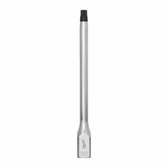 Головка торцева хромована 1/4'' MILWAUKEE подовжена з бітою Torx, T45-[articul]