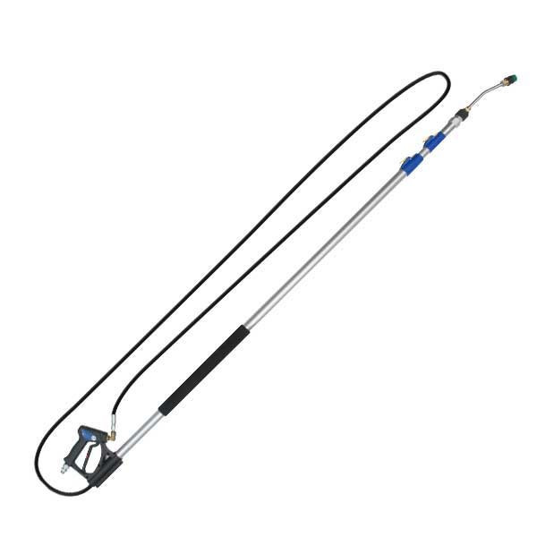 Піка телескопічна 2-7,3м, М22*1,5Н -  адаптер для сопел-ZX.1786-64