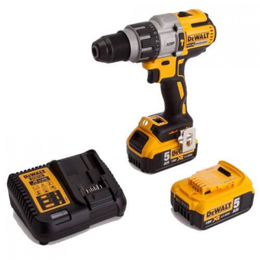 Дриль-шуруповерт акумуляторний безщітковий ударний DeWALT DCD996P2-DCD996P2