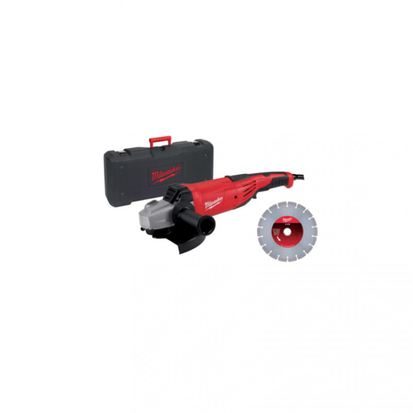 Кутова шліфувальня машина MILWAUKEE 230 мм AG22-230DMS-DSET с диском-4933440292