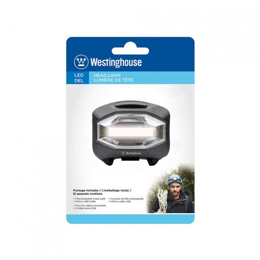 Ліхтар налобний 3W LED WF210 +  3 × AAA/LR03 батарейки в комплекті-WF210-3LR03NDB