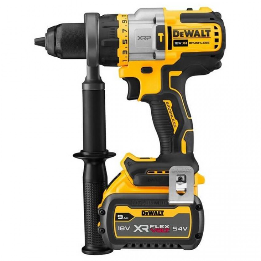 Дриль-шуруповерт акумуляторний безщітковий ударний DeWALT DCD999X1-DCD999X1